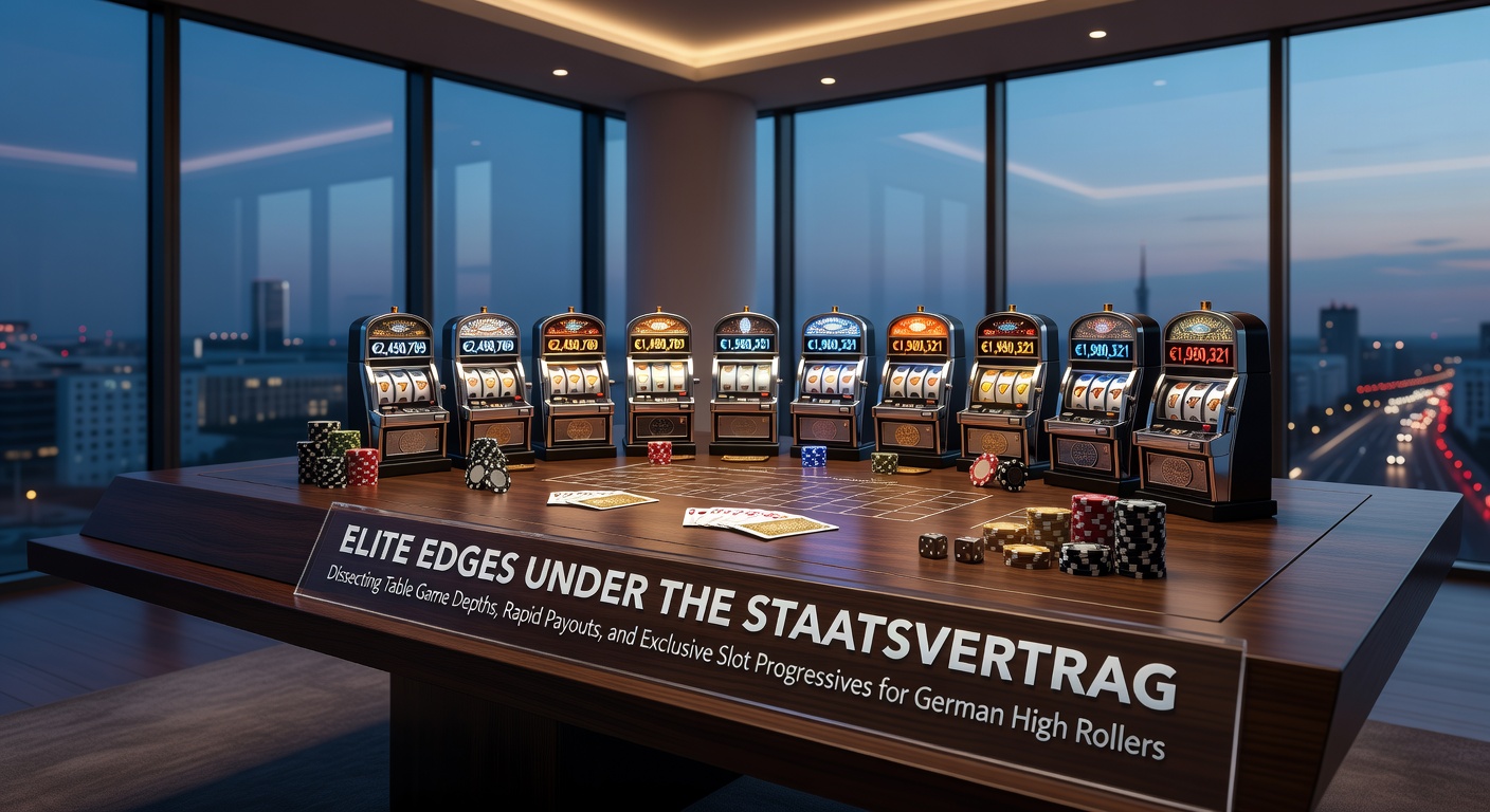 High Roller am Tischspiel in einem regulierten deutschen Online-Casino, mit Fokus auf Strategie und Atmosphäre