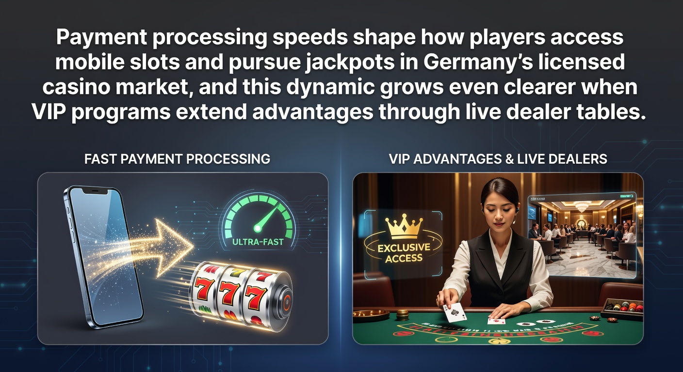 Zahlungsverarbeitungsgeschwindigkeiten in deutschen Online-Casinos mit Fokus auf mobile Slots und Echtzeit-Transaktionen