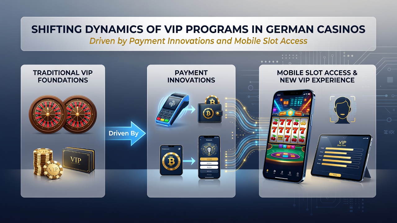 Darstellung mobiler Slot-Nutzung und deren Einfluss auf VIP-Vorteile in deutschen Casinos